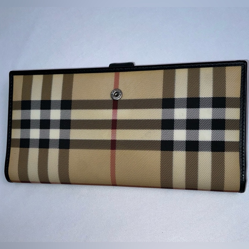 Burberry Checkered Nova Check Pattern Continental… - image 6